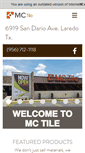 Mobile Screenshot of mctile.com